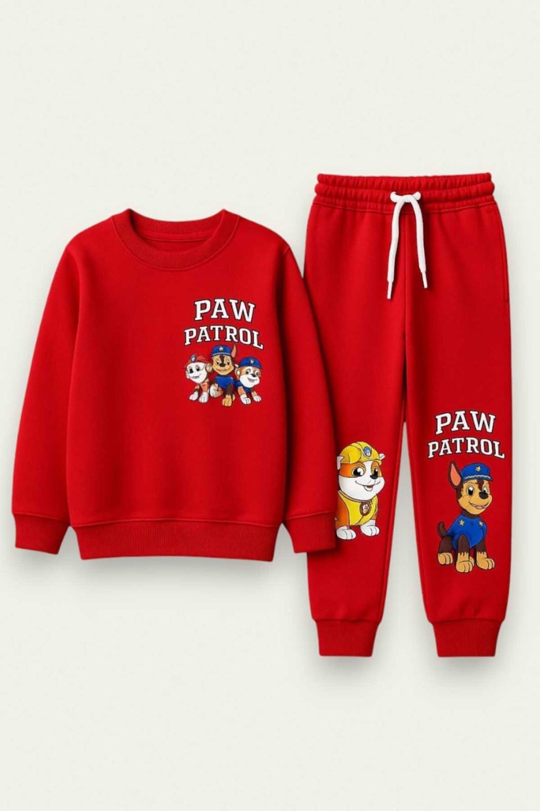 Детски комплект за момче „Paw Patrol“ – червен