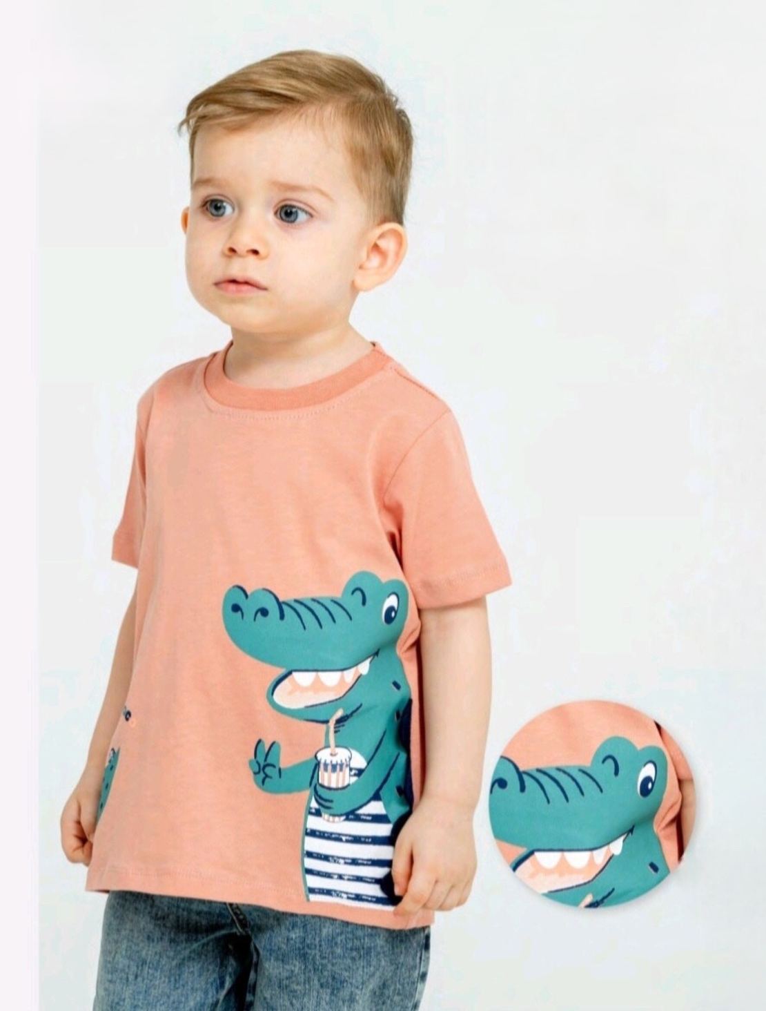 Тениска Crocodile boy