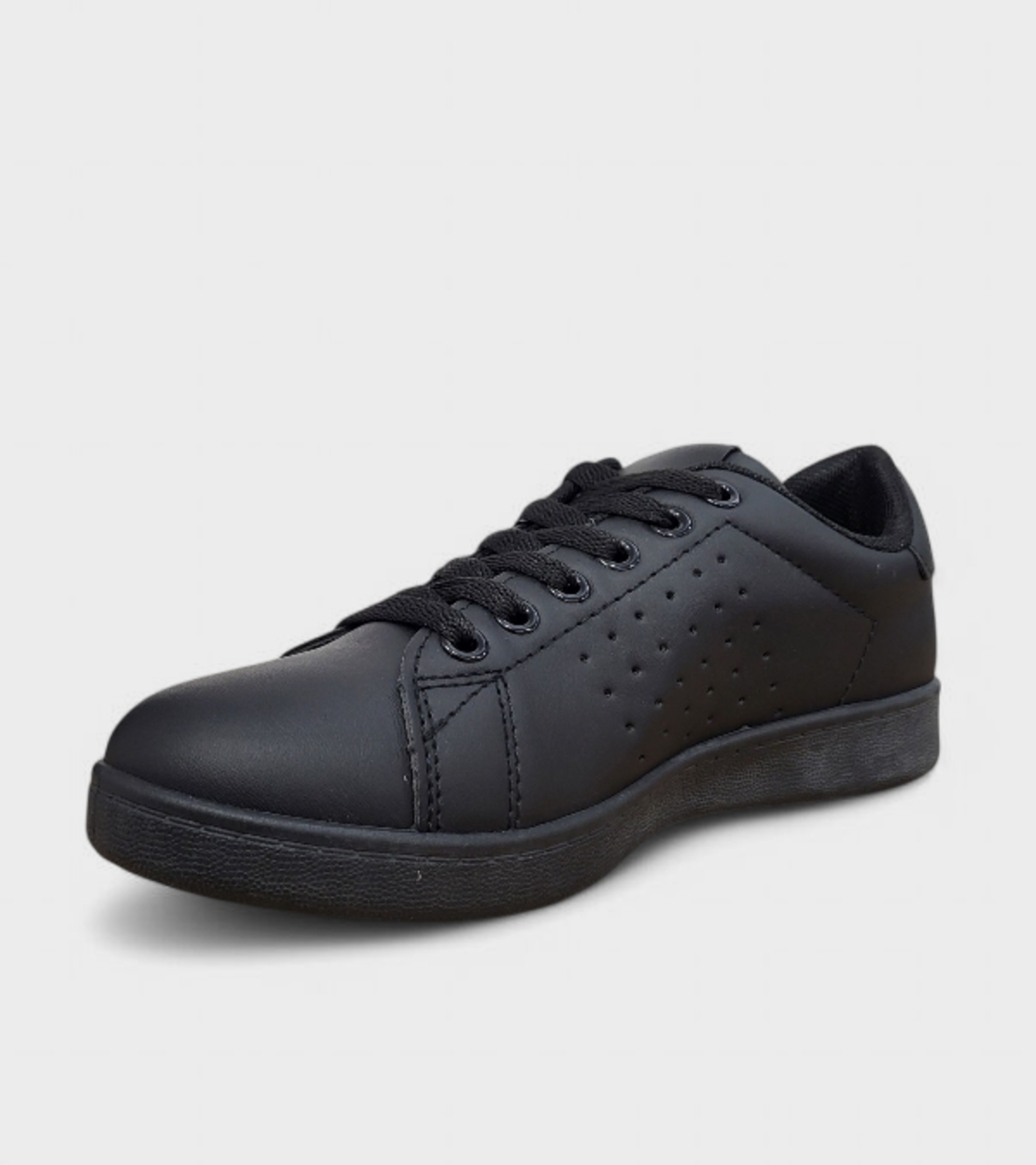Класически черни спортни кецове D2443-1 all black