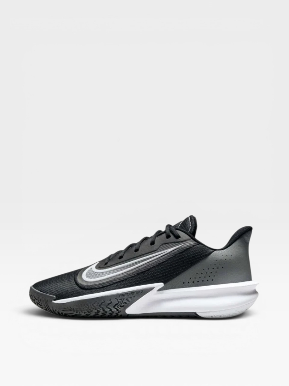 Nike Маратонки Precision 7 в черно и сиво