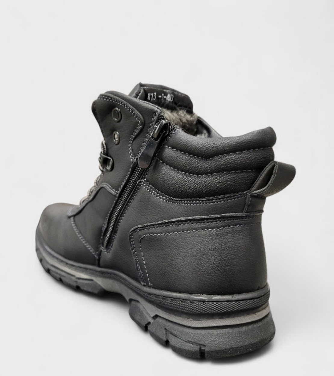 Мъжки зимни боти K13-1 Black