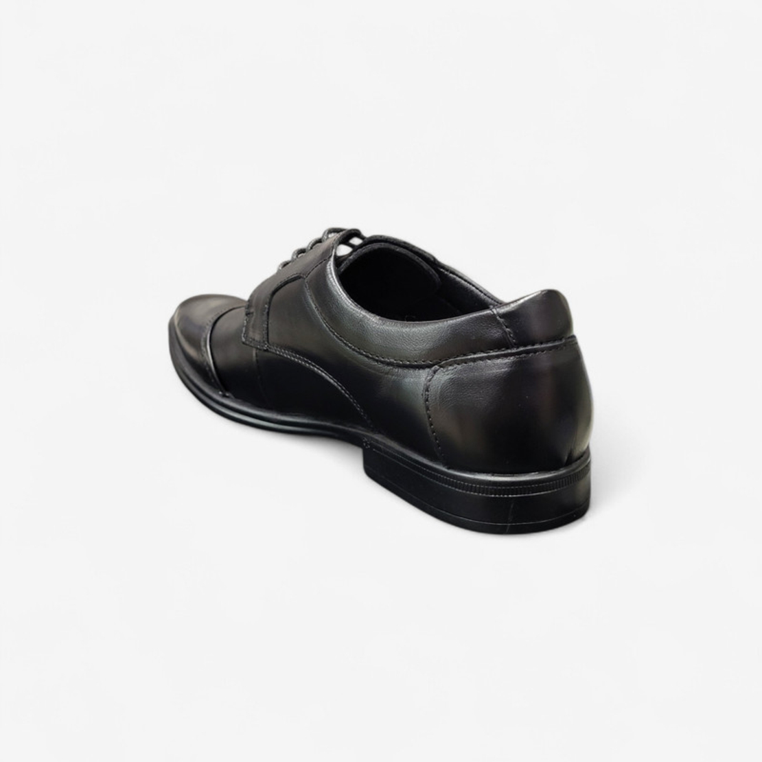 Мъжки елегантни обувки от естествена кожа H035-1 black