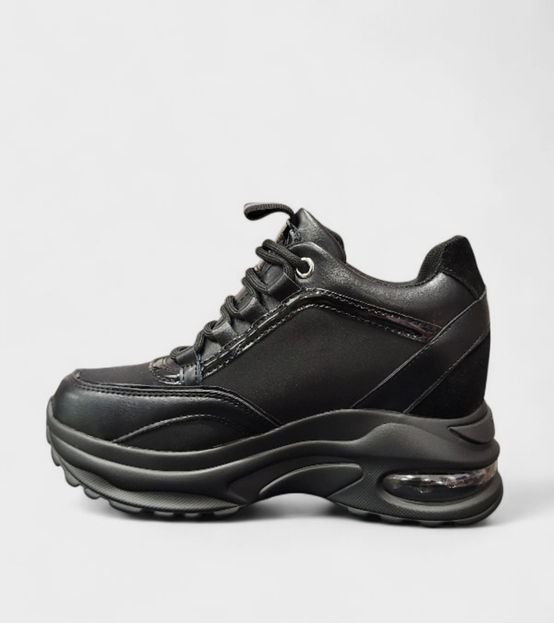 Дамски маратонки с въздушна подметка и модерен дизайн – J25152-1 Black