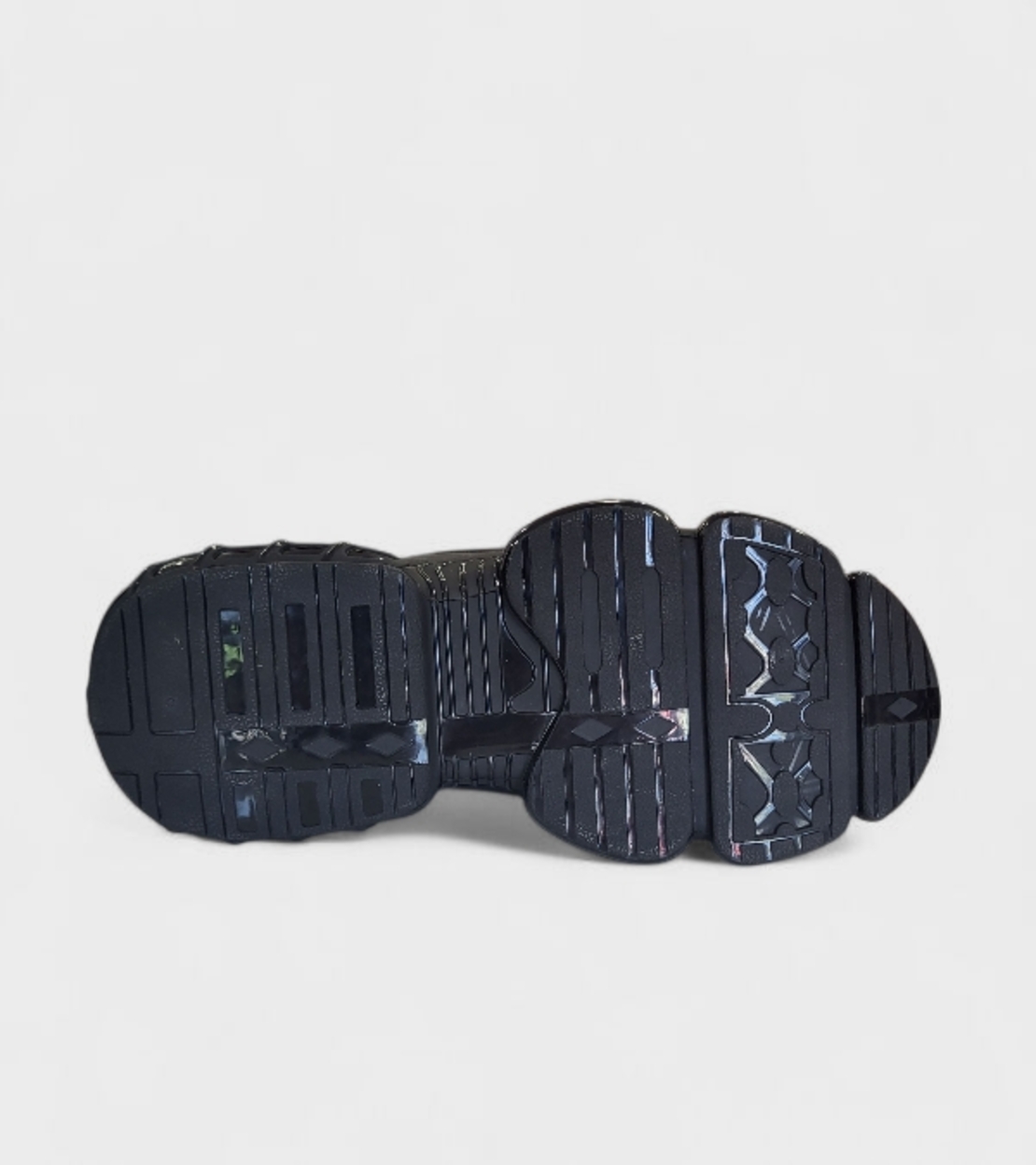 Мъжки маратонки в червено и черно, по дизайн на Nike – BL-7 Red