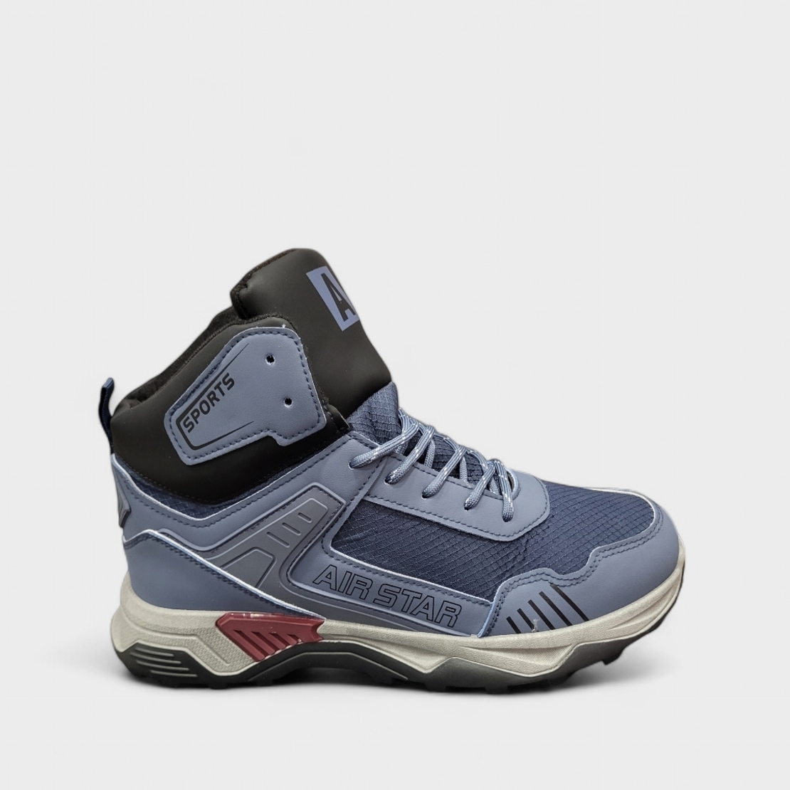Спортни мъжки боти в син цвят W164196 Navy