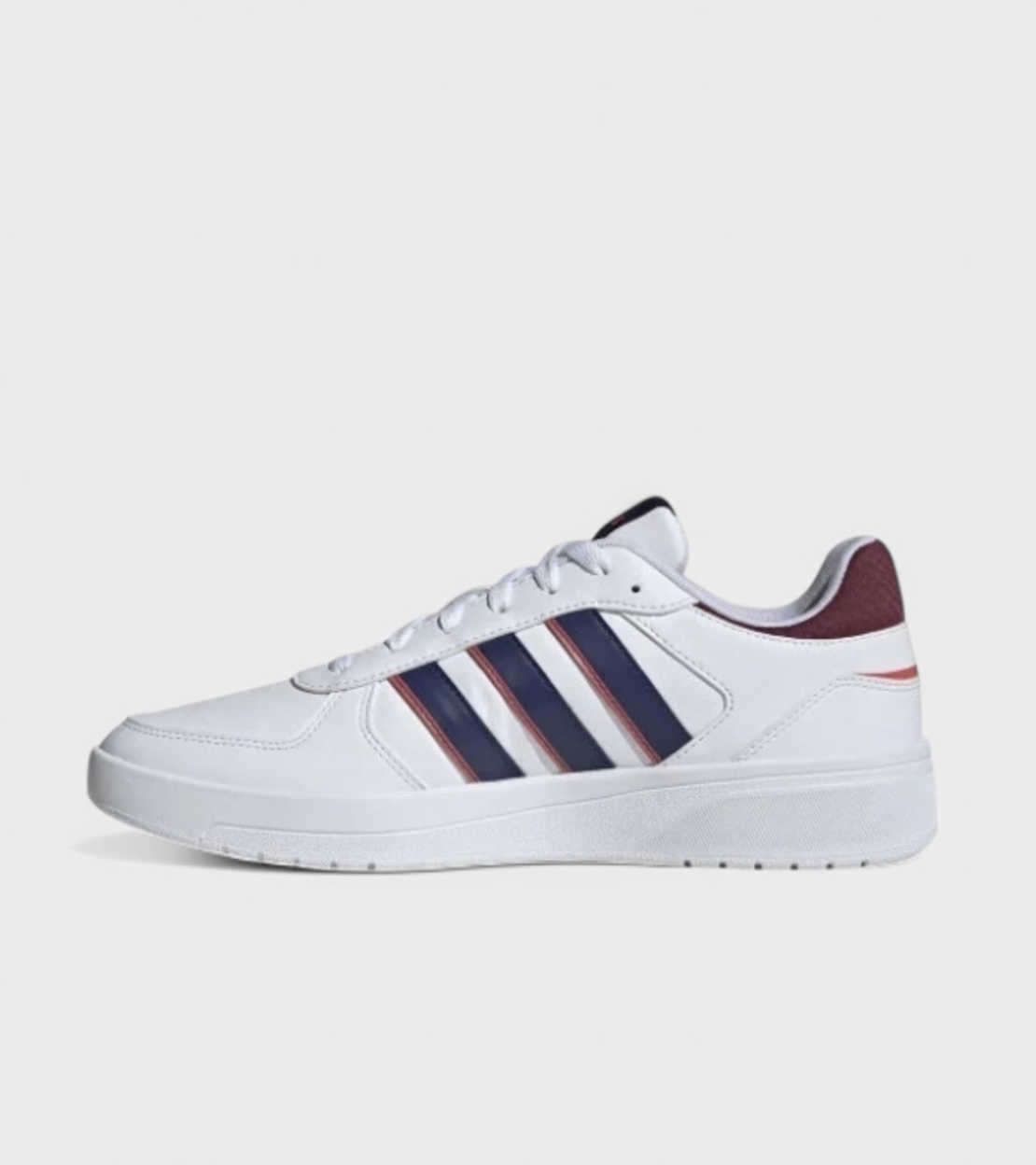 Мъжки бели кецове със сини ленти Adidas Courtbeat ID0507