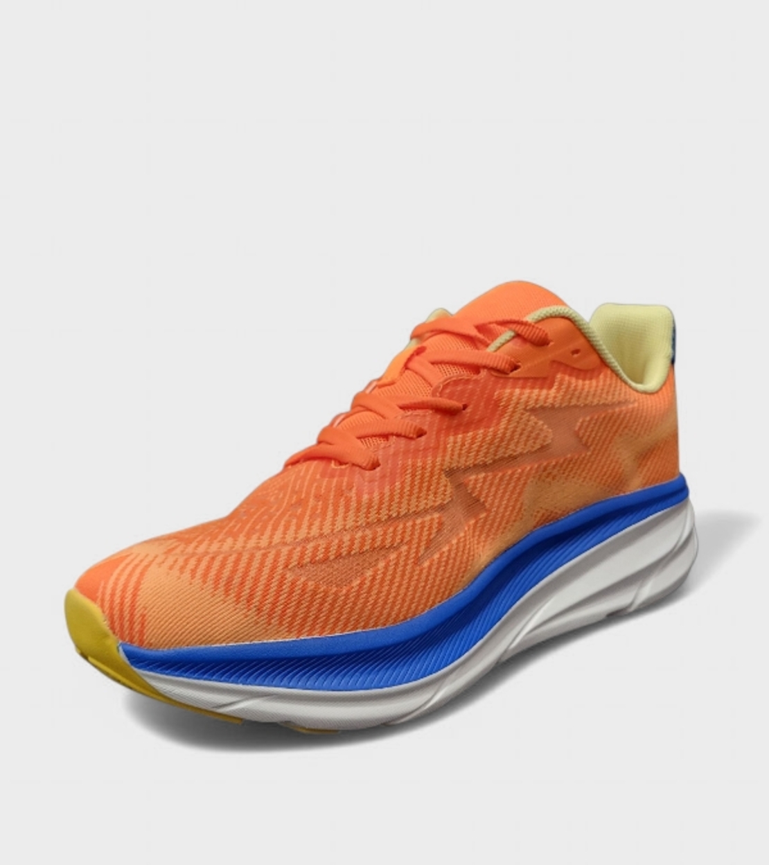 Мъжки оранжеви спортни маратонки HK – дишащи и леки | М9144-3 Orange