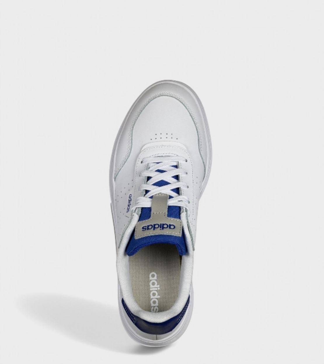 Мъжки бели кецове от естествена кожа Adidas Courtphase H00485