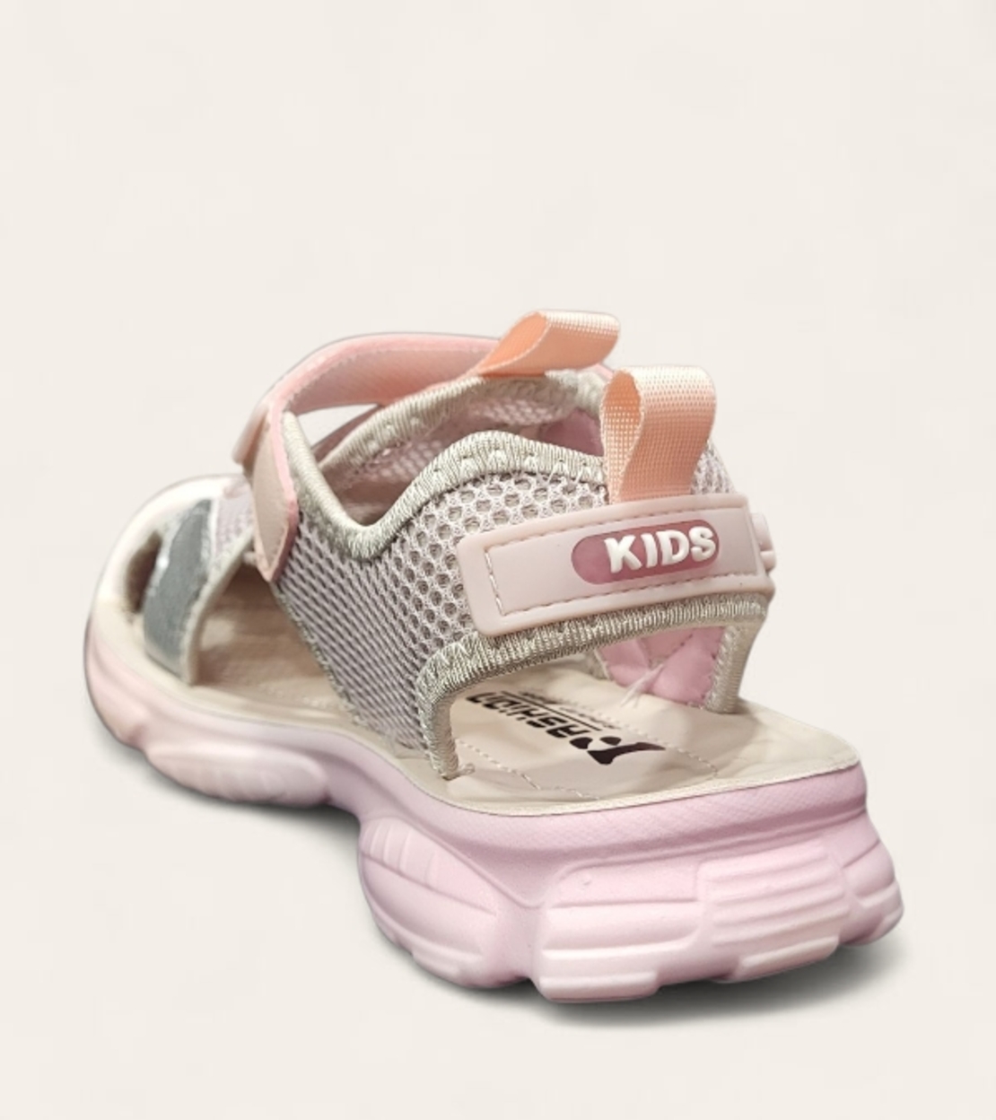 Детски спортни сандали в розово със затворена пета и удобна подметка – 30211 pink