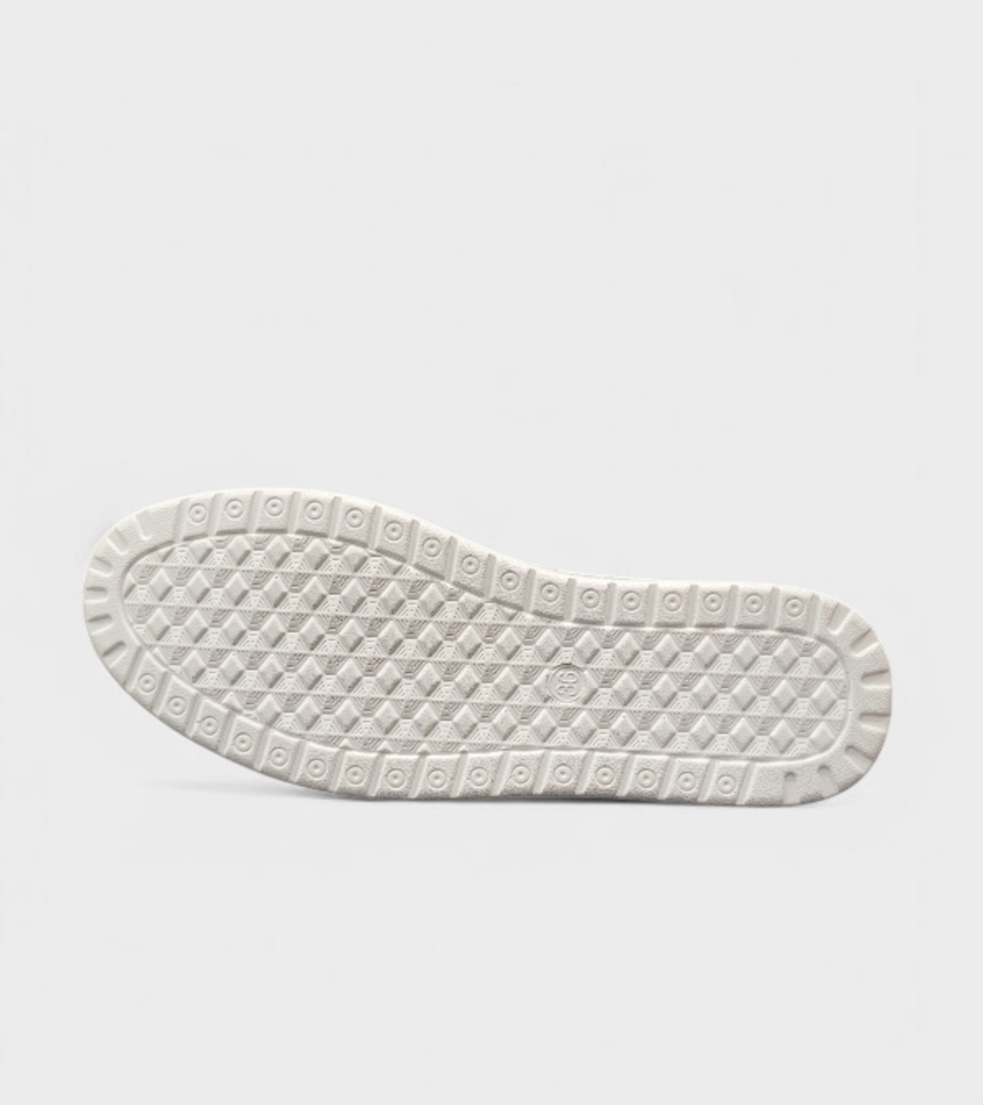 Модни дамски лоуфъри с перфорации A2373-2 white