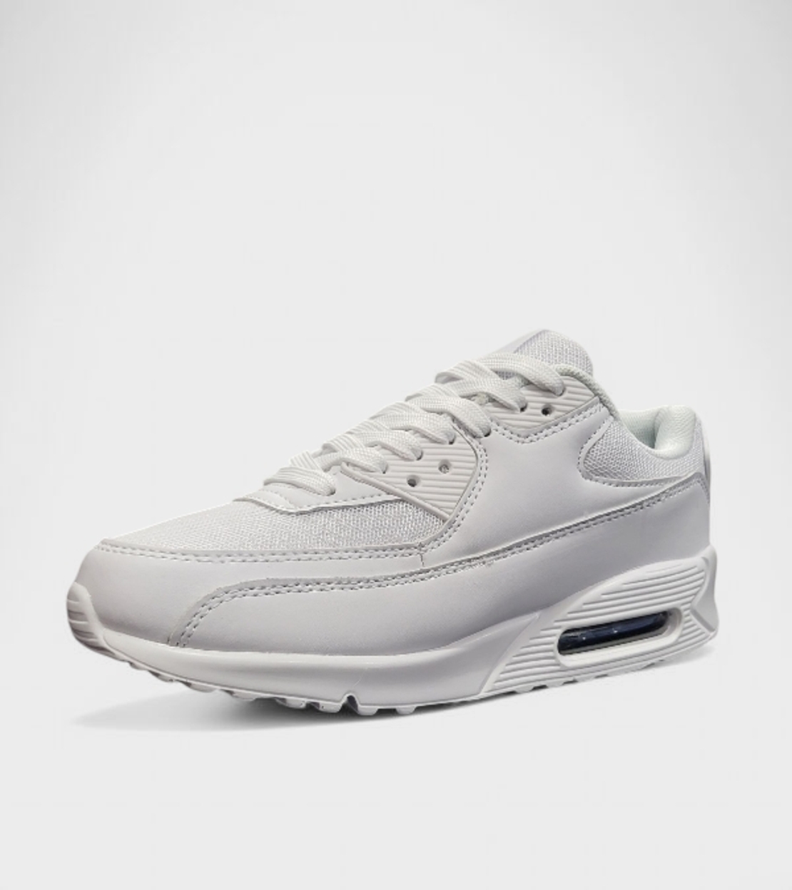 Мъжки маратонки в бяло M9140-2 white