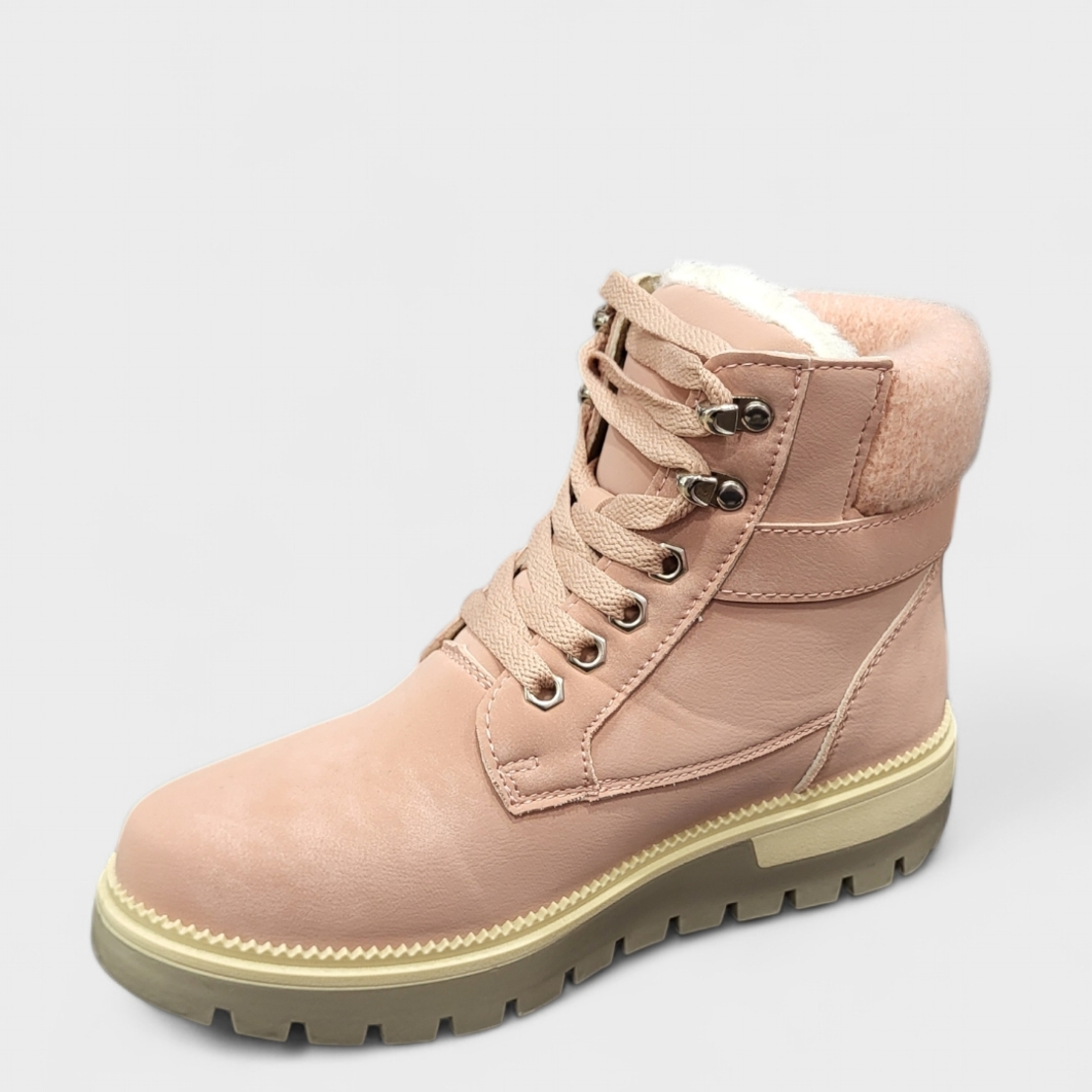 Дамски топли боти в розов цвят 138427 pink