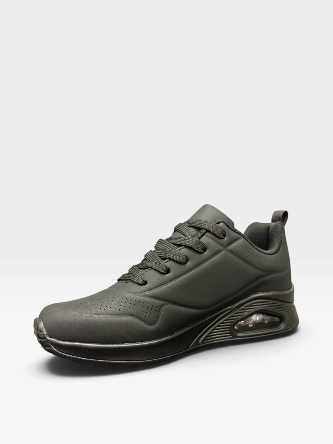 Дамски маратонки в черно D9157-1 all black