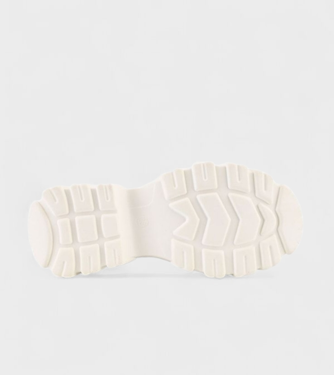 Дамски сандали с масивна платформа и декоративен акцент – 1055 WHITE