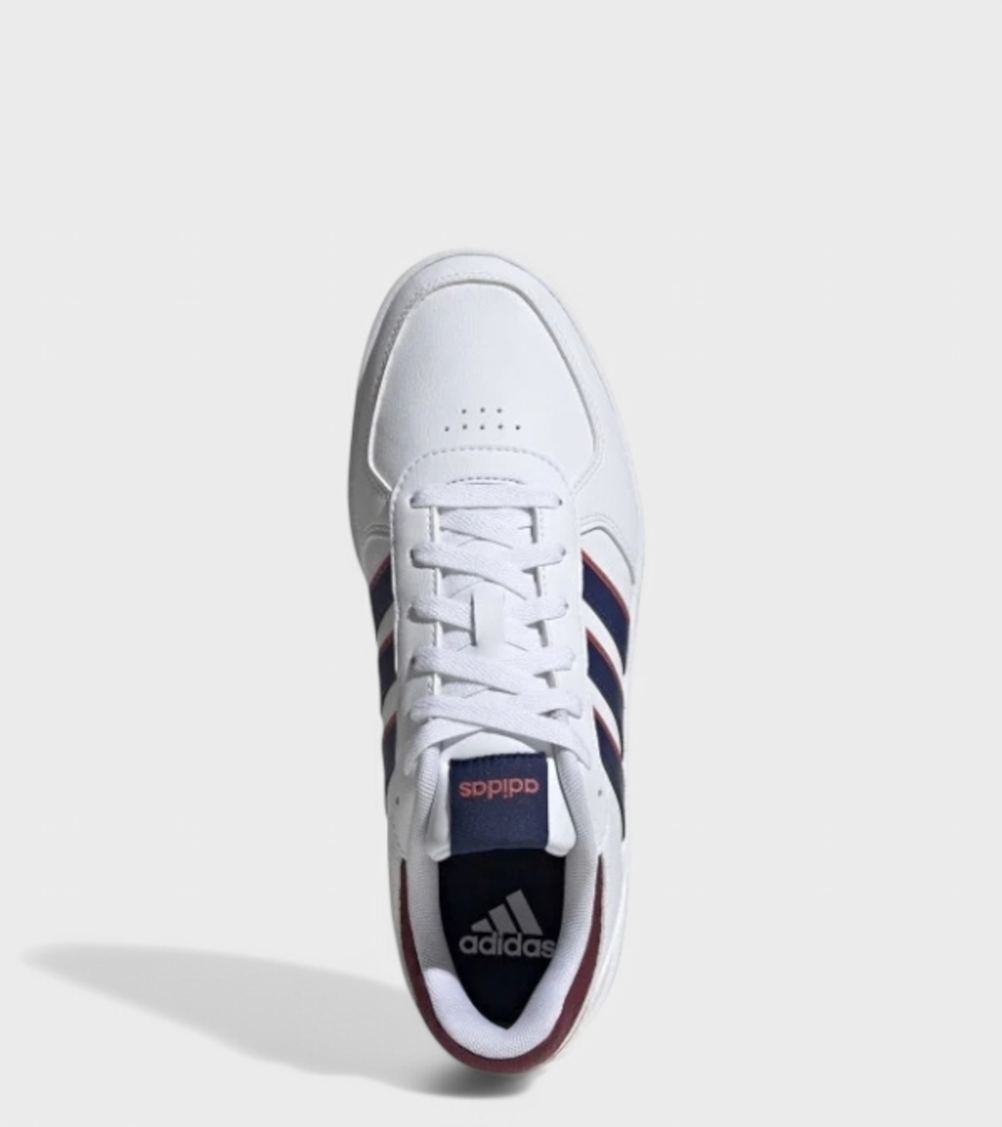 Мъжки бели кецове със сини ленти Adidas Courtbeat ID0507
