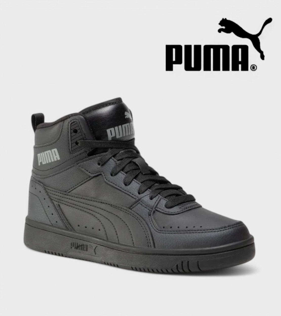 Мъжки зимни кецове в черен цвят PUMA Rebound JOY