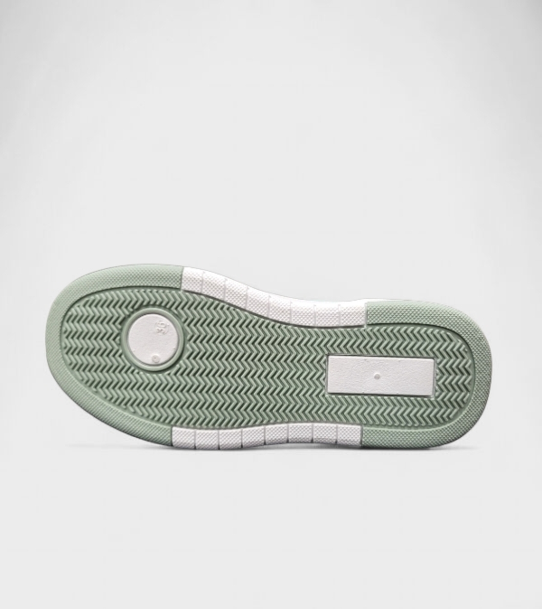 Дамски маратонки с масивна подметка в зелено W014303 Green