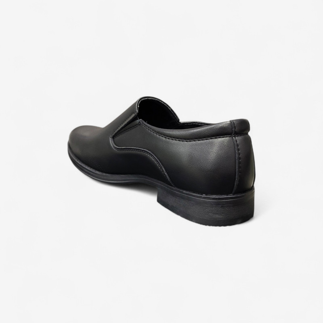 Мъжки елегантни обувки тип мокасина K324-1 black