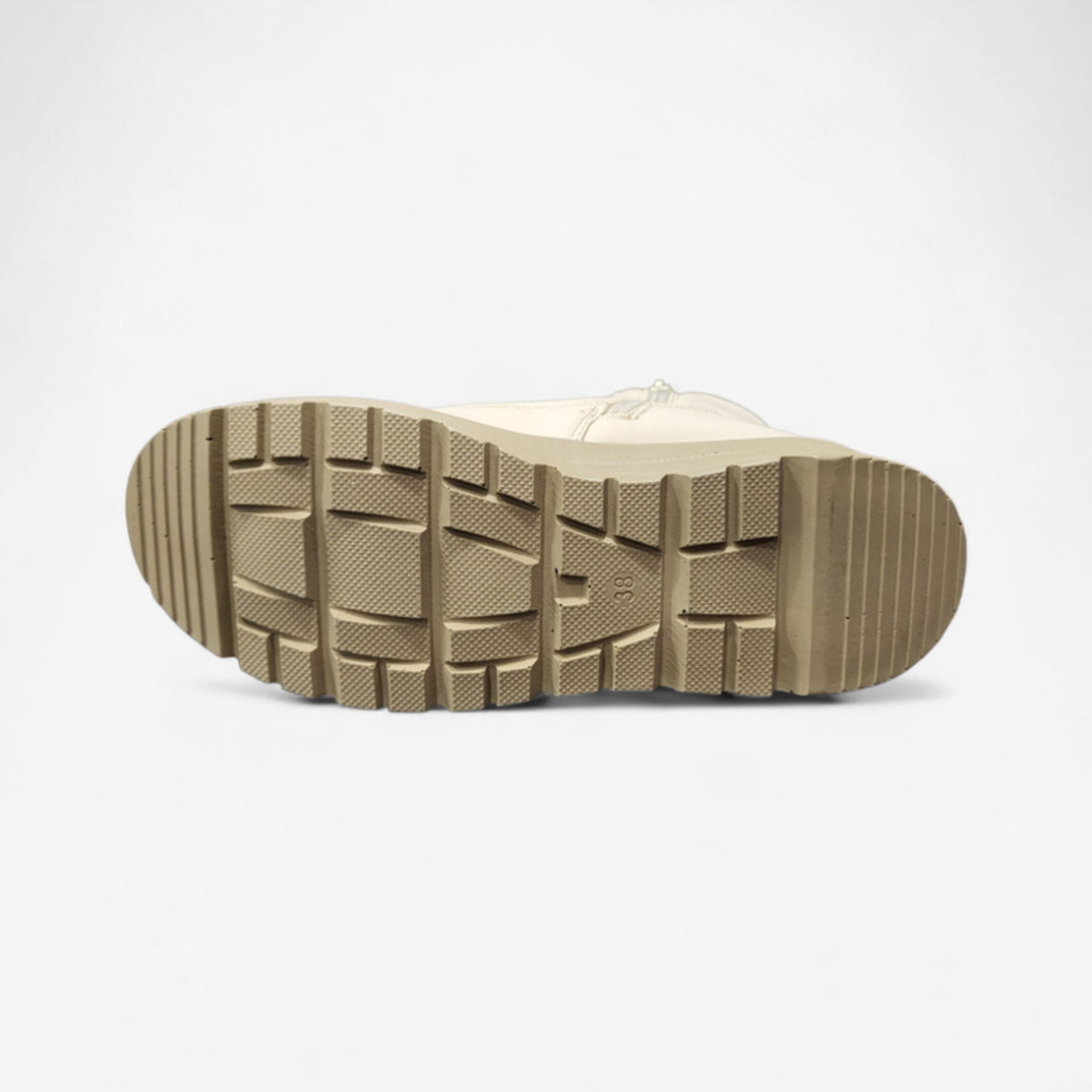 Дамски зимни боти с топъл хастар в бежово b1103-2 beige