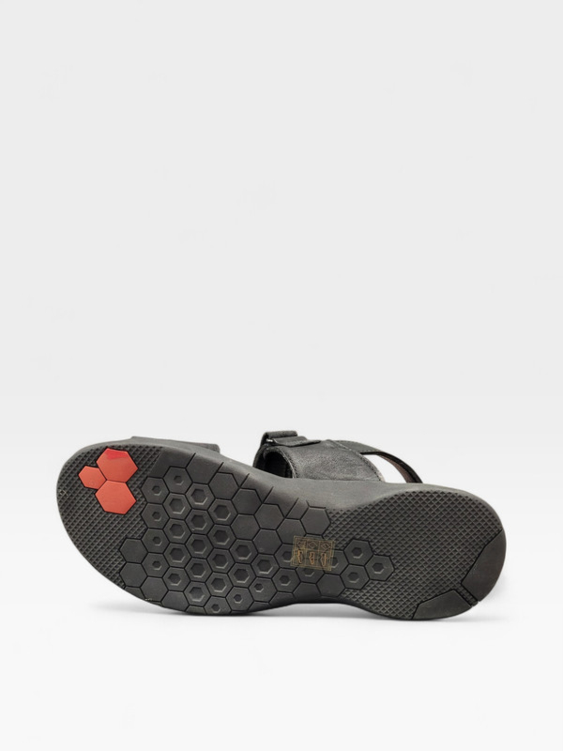 Мъжки кожени сандали в черно S526-1 black