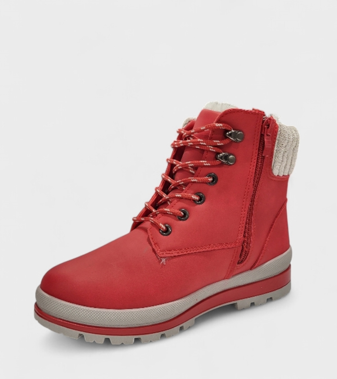 Дамски червени боти B3118-6 RED