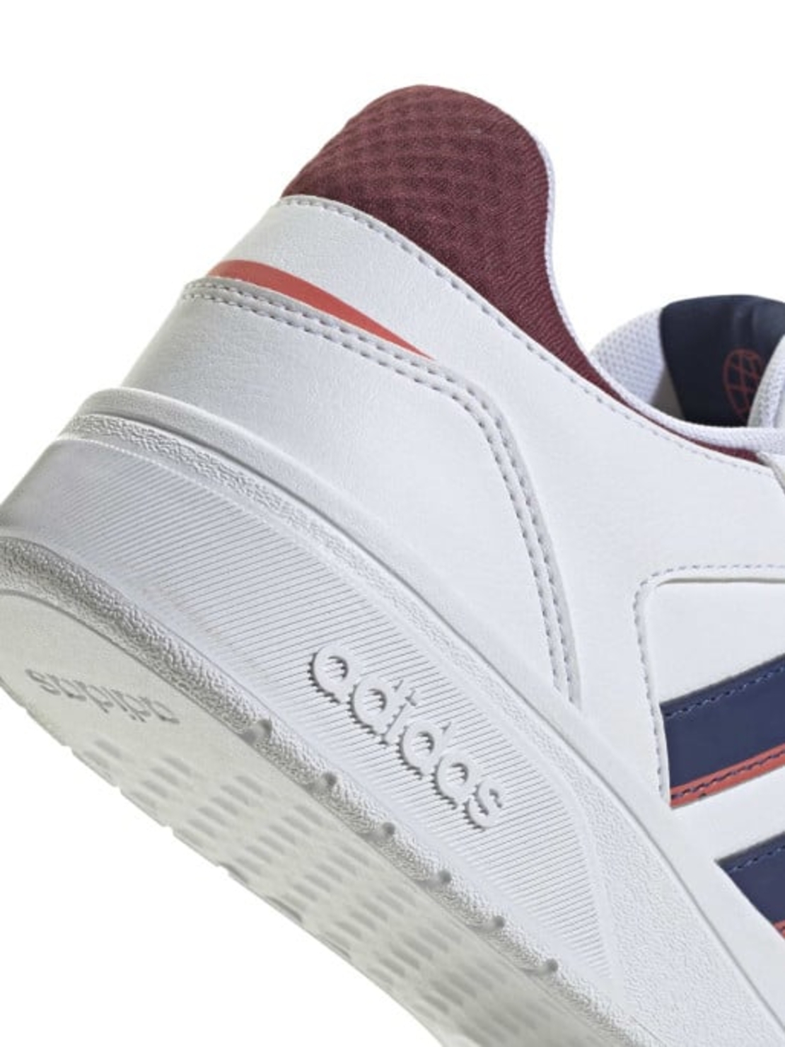 Мъжки бели кецове със сини ленти Adidas Courtbeat ID0507