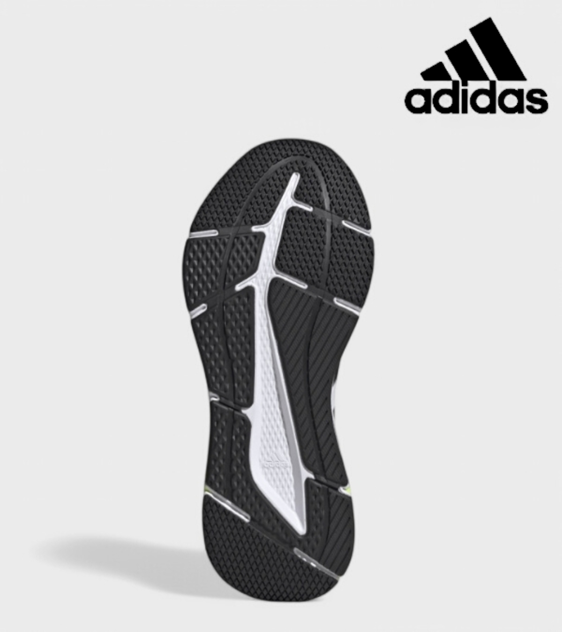 Мъжки маратонки с мрежа в зелен цвят Adidas Questar 2 M