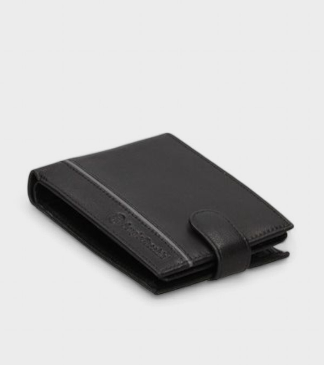 Мъжки портфейл в черен цвят с копче Sergio Tacchini 50116P033
