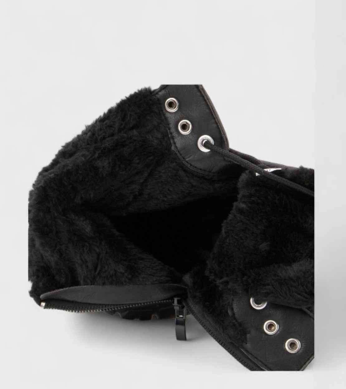 Дамски зимни боти с топъл хастар в черно B3110-1 black