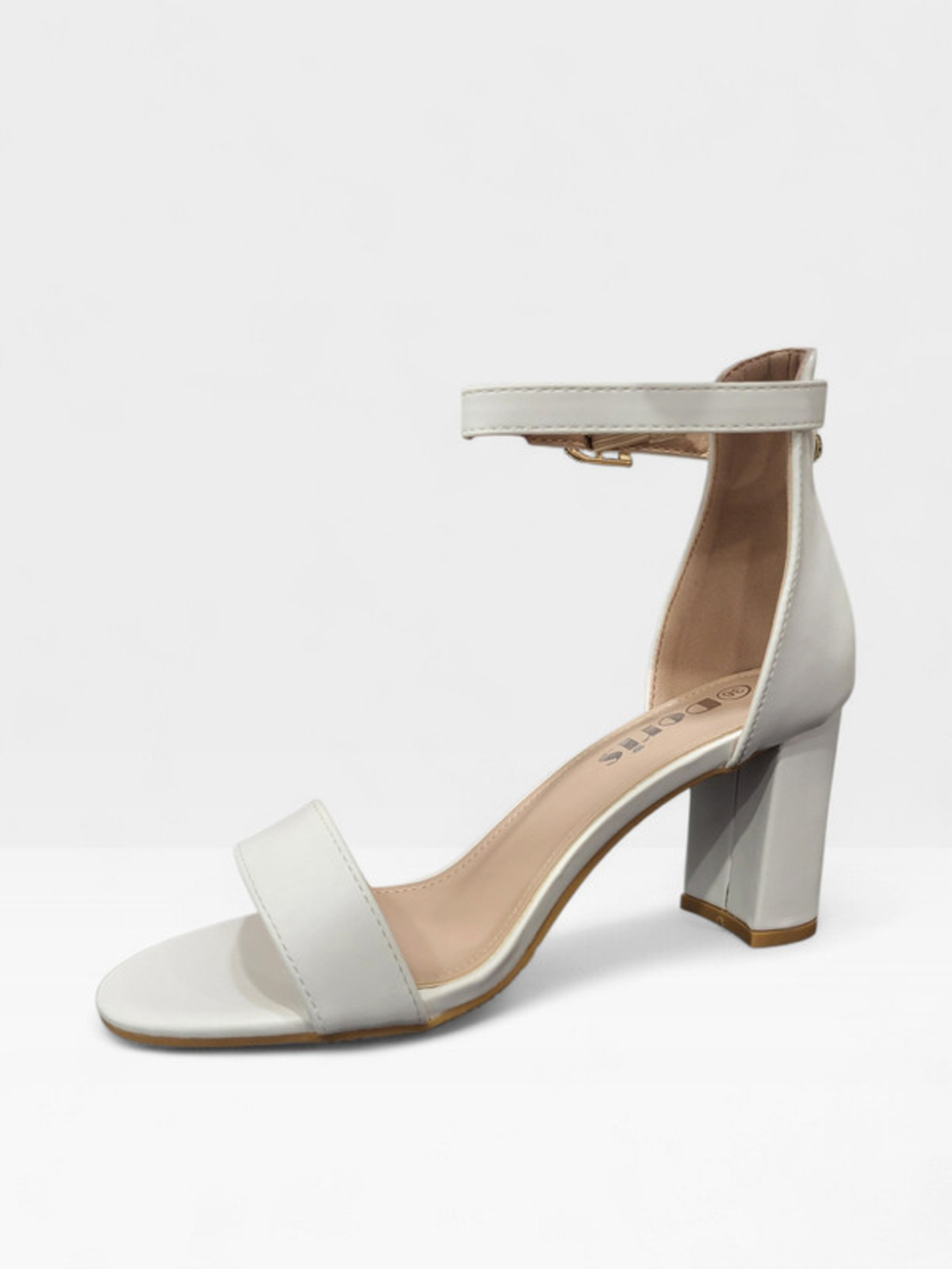 Елегантни дамски сандалети в бяло JK-712-36 white