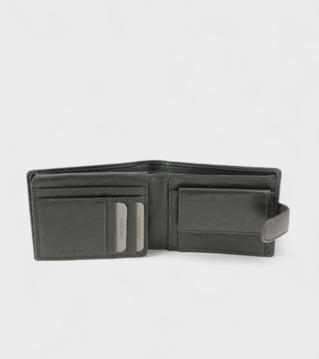 Mъжки портфейл от естествена кожа със закопчаване Biagiotti LB-7671-56