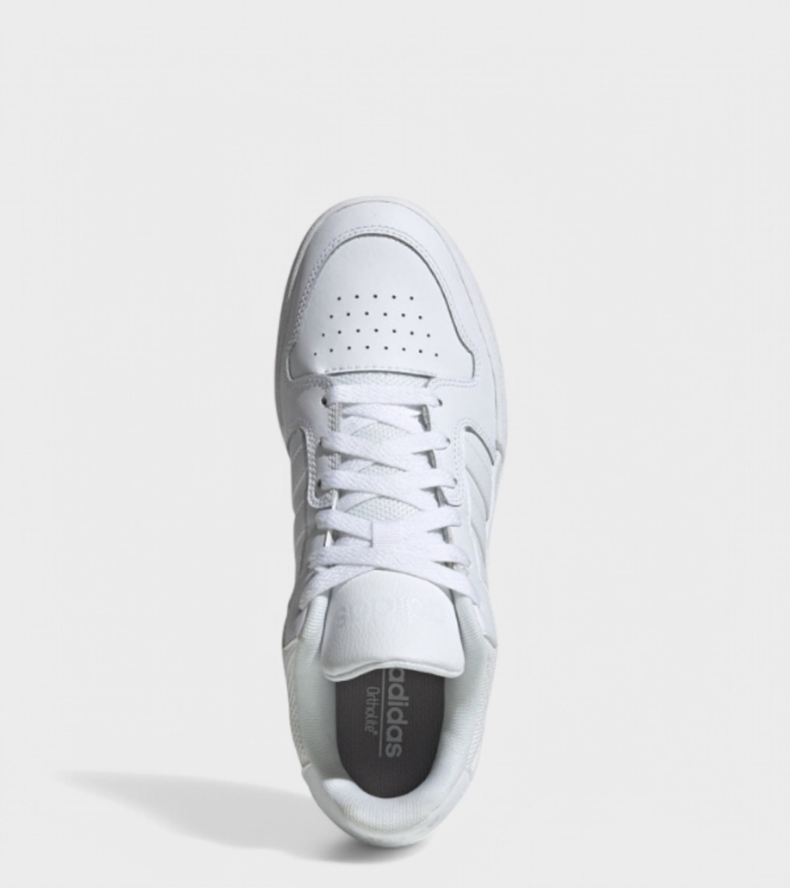 Мъжки бели кецове с равна подметка ADIDAS ENTRAP EH1865