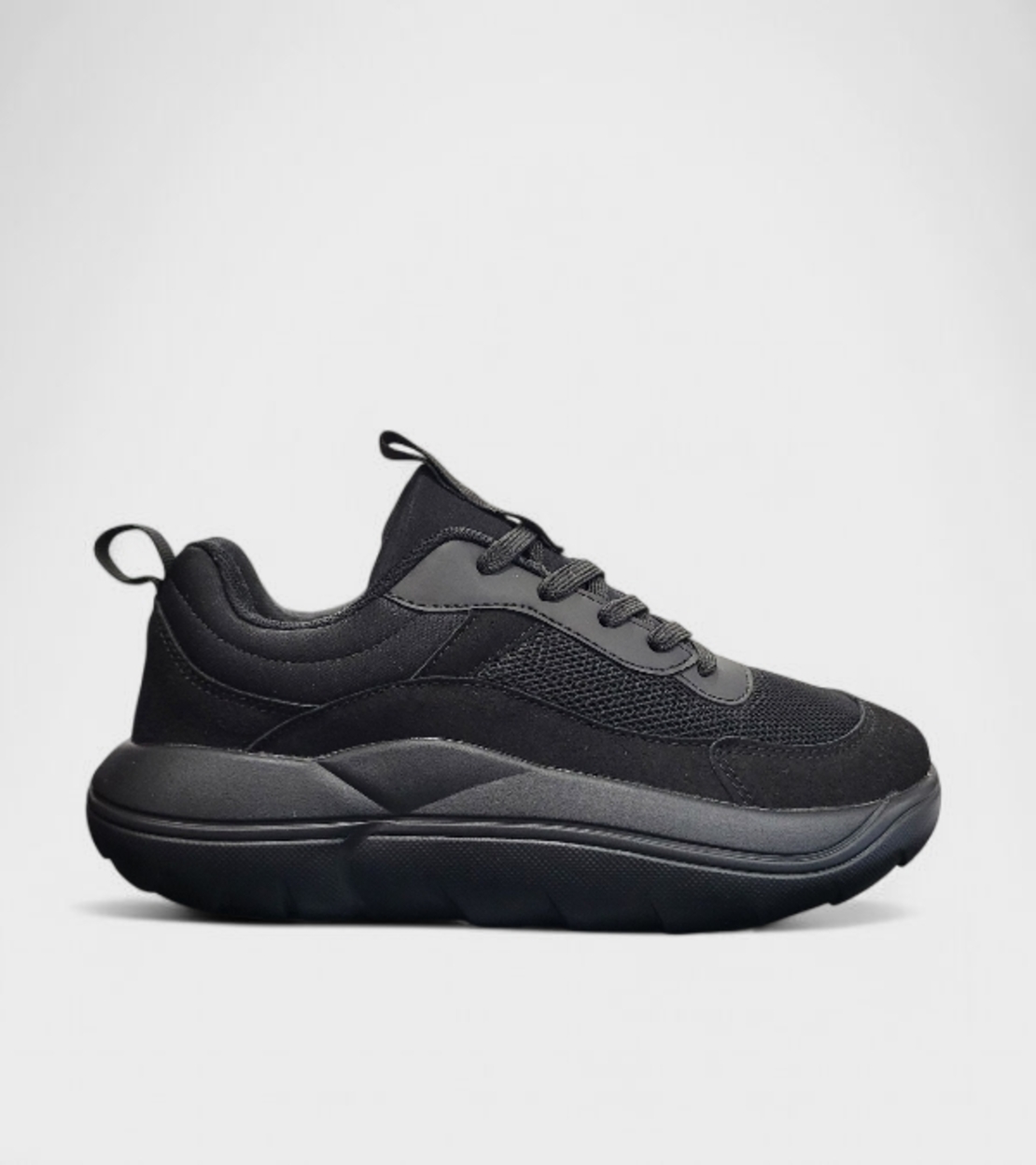 Дамски маратонки с удобна анатомична подметка D9178-1 all black