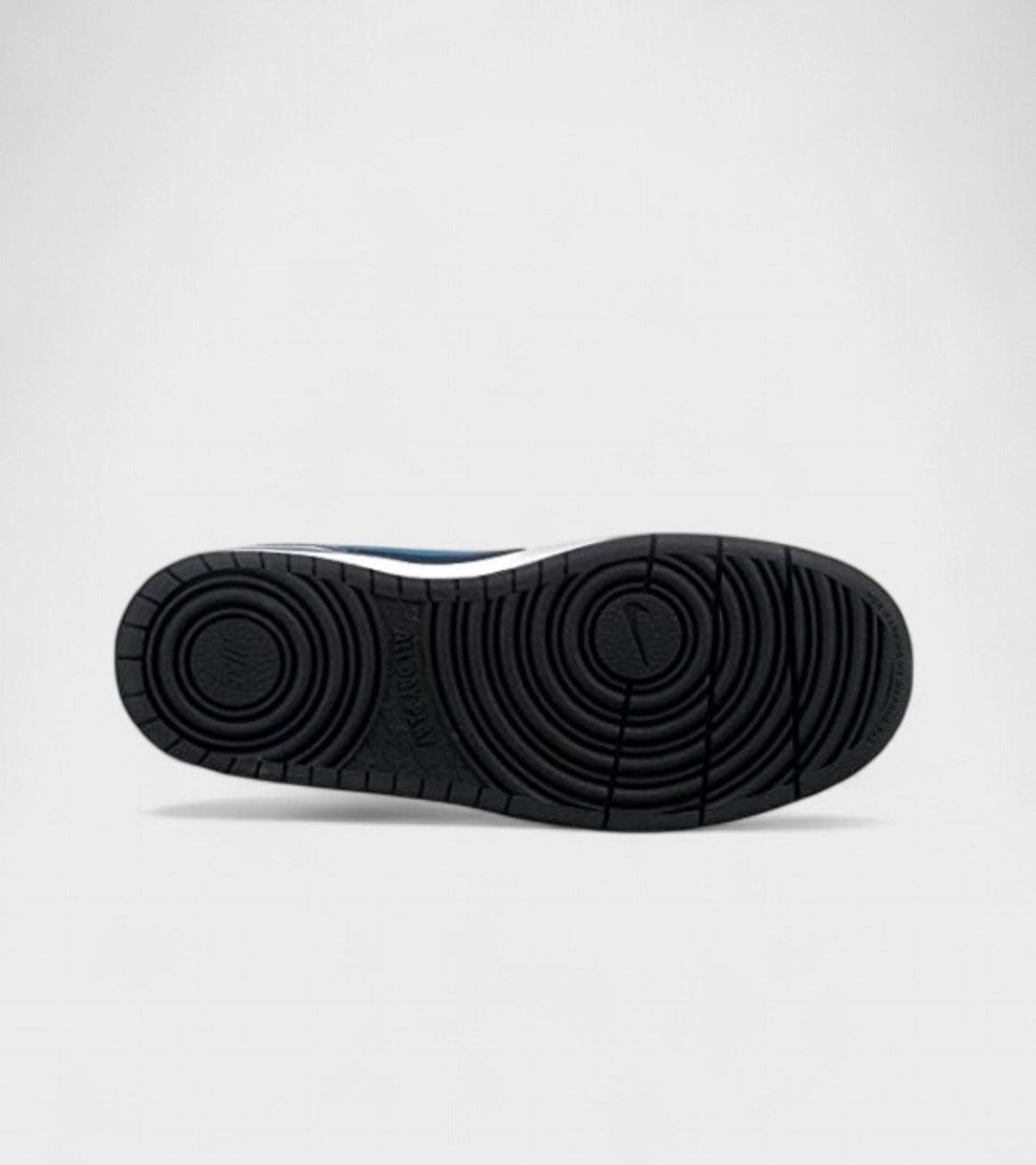 Юношески кецове от кожа в син цвят Nike Court brought low 2