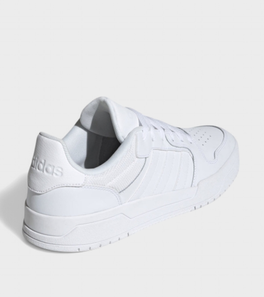 Мъжки бели кецове с равна подметка ADIDAS ENTRAP EH1865