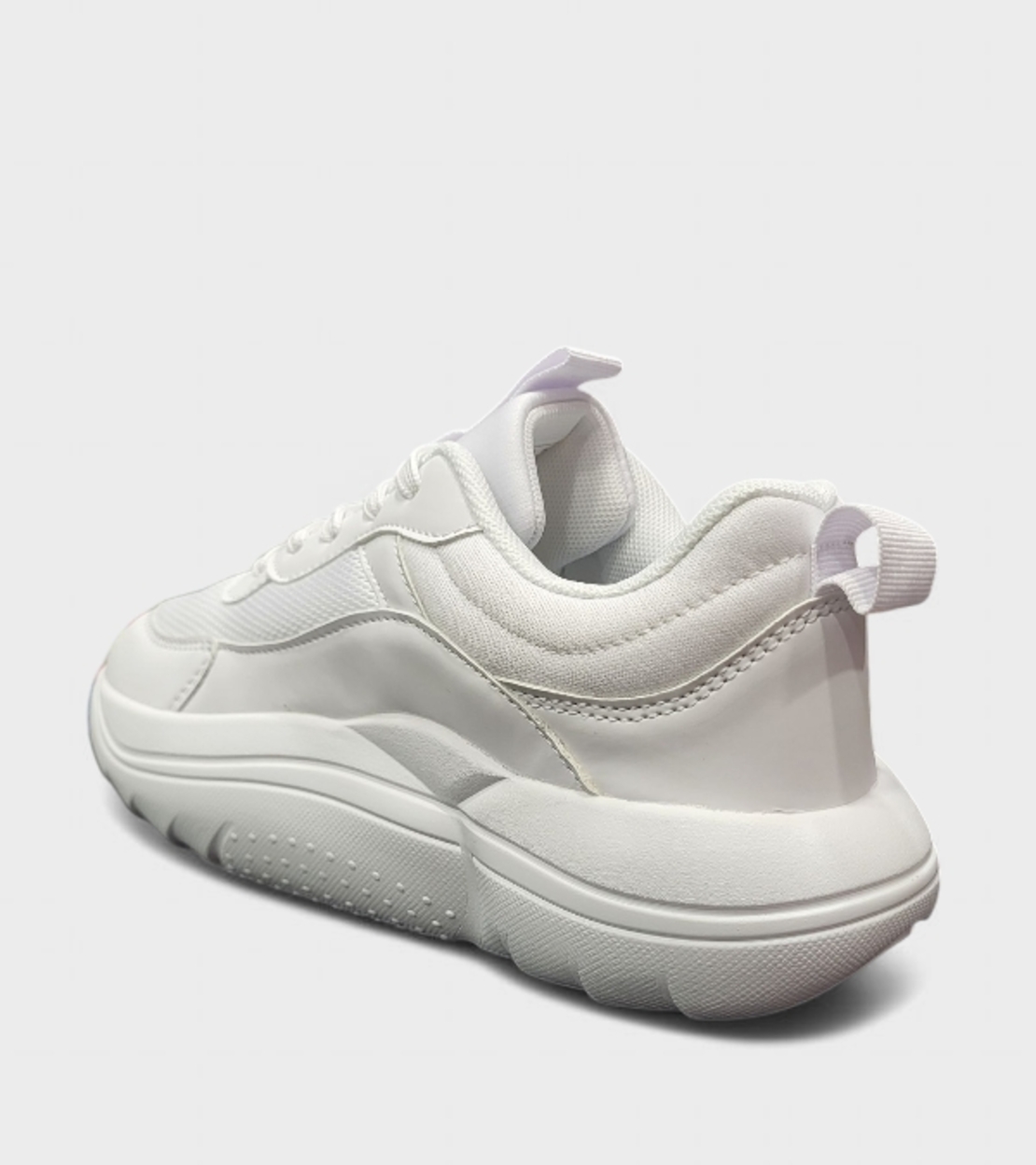 Дамски маратонки с удобна анатомична подметка D9178-2 all white