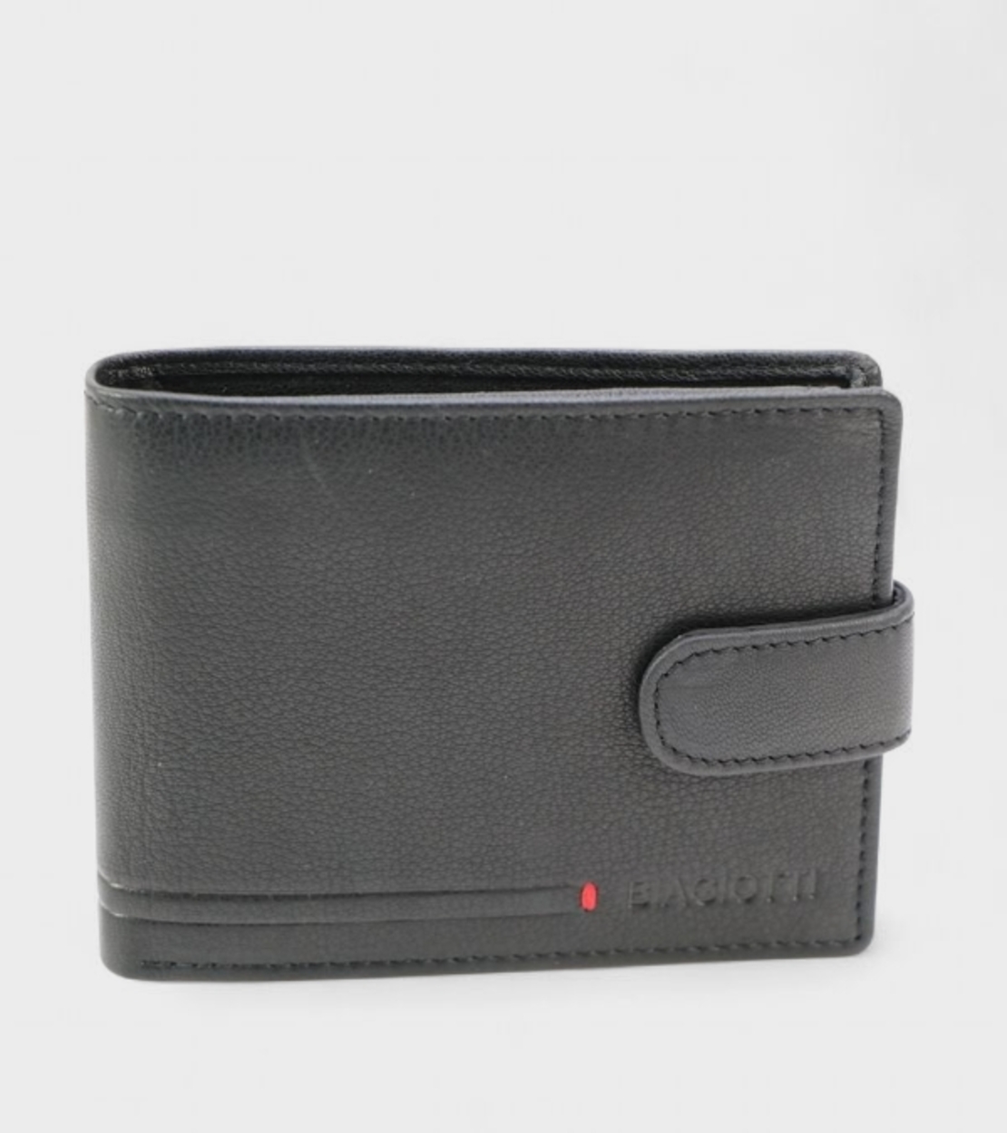 Mъжки портфейл от естествена кожа със закопчаване Biagiotti LB-7671-56