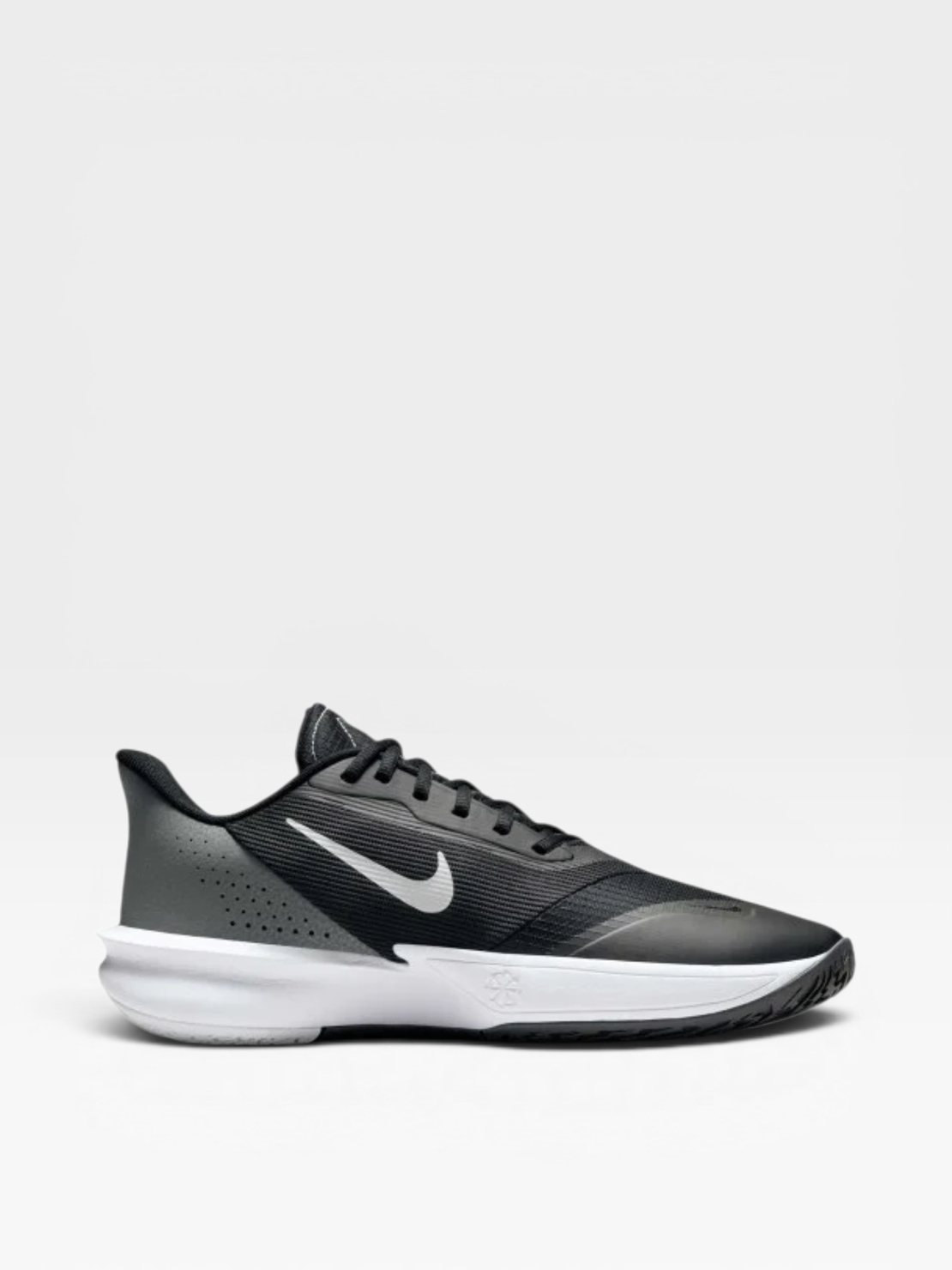 Nike Маратонки Precision 7 в черно и сиво