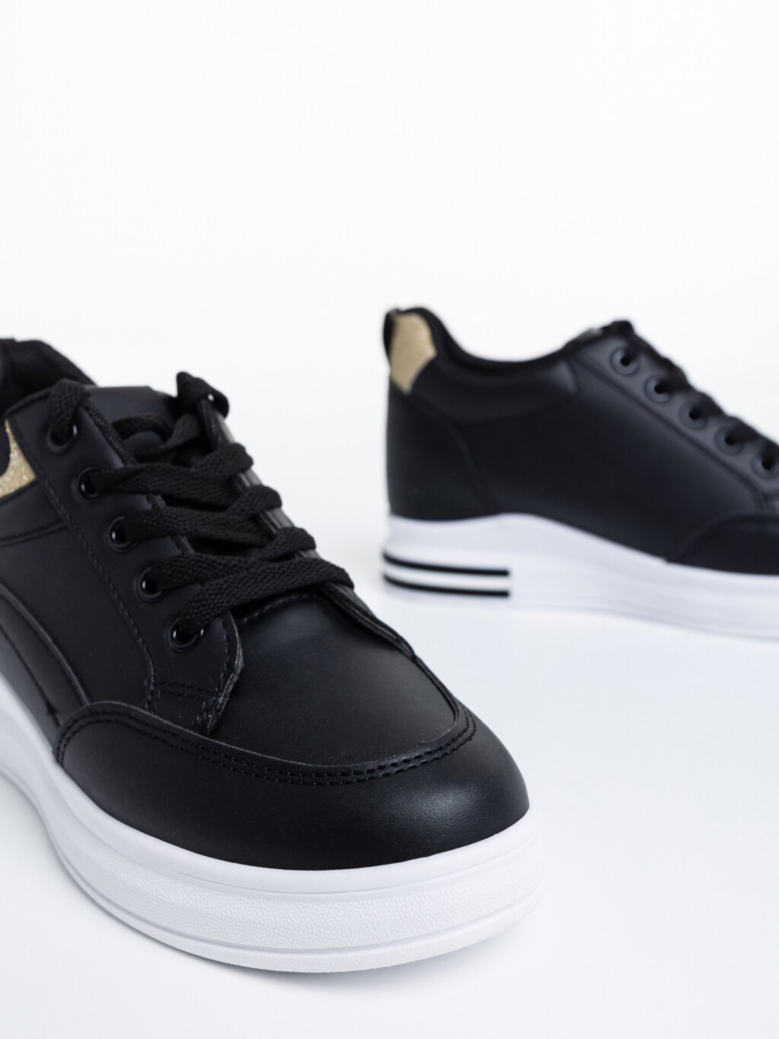 Дамски кецове на платформа ЕV-67 black