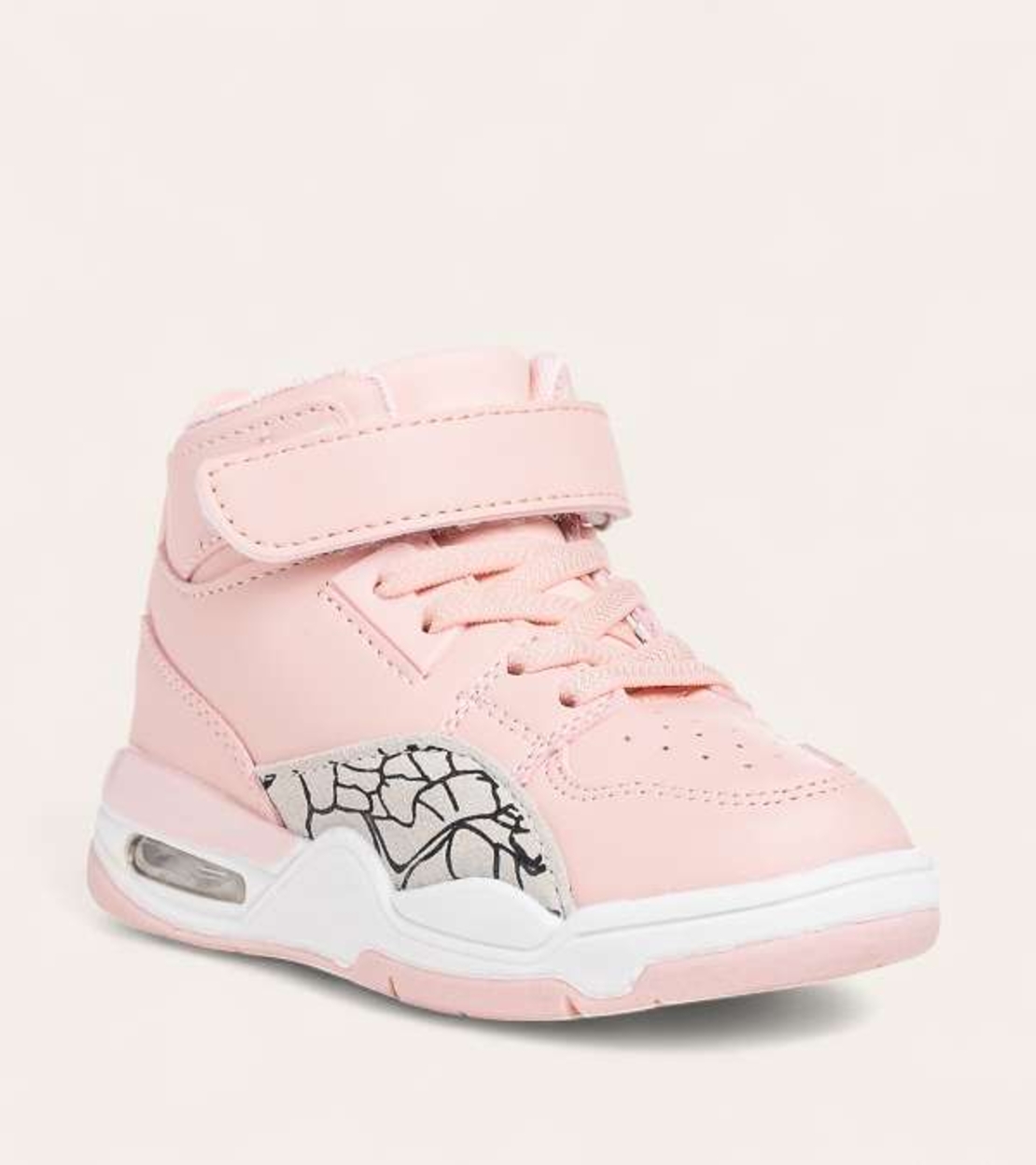 Детски високи кецове за момиче в розов цвят ZG-17 pink