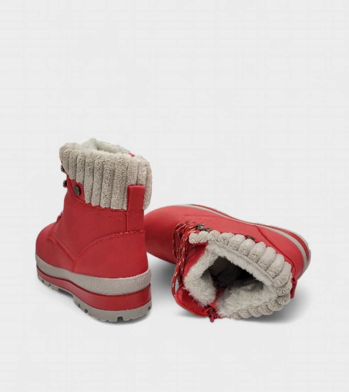 Дамски червени боти B3118-6 RED