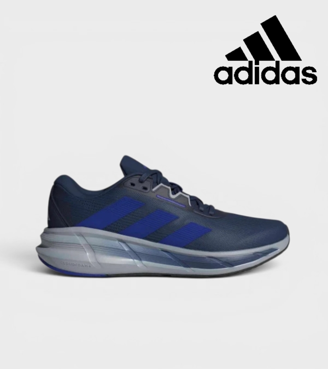 Мъжки маратонки с мрежа Adidas Questar 3M в син цвят