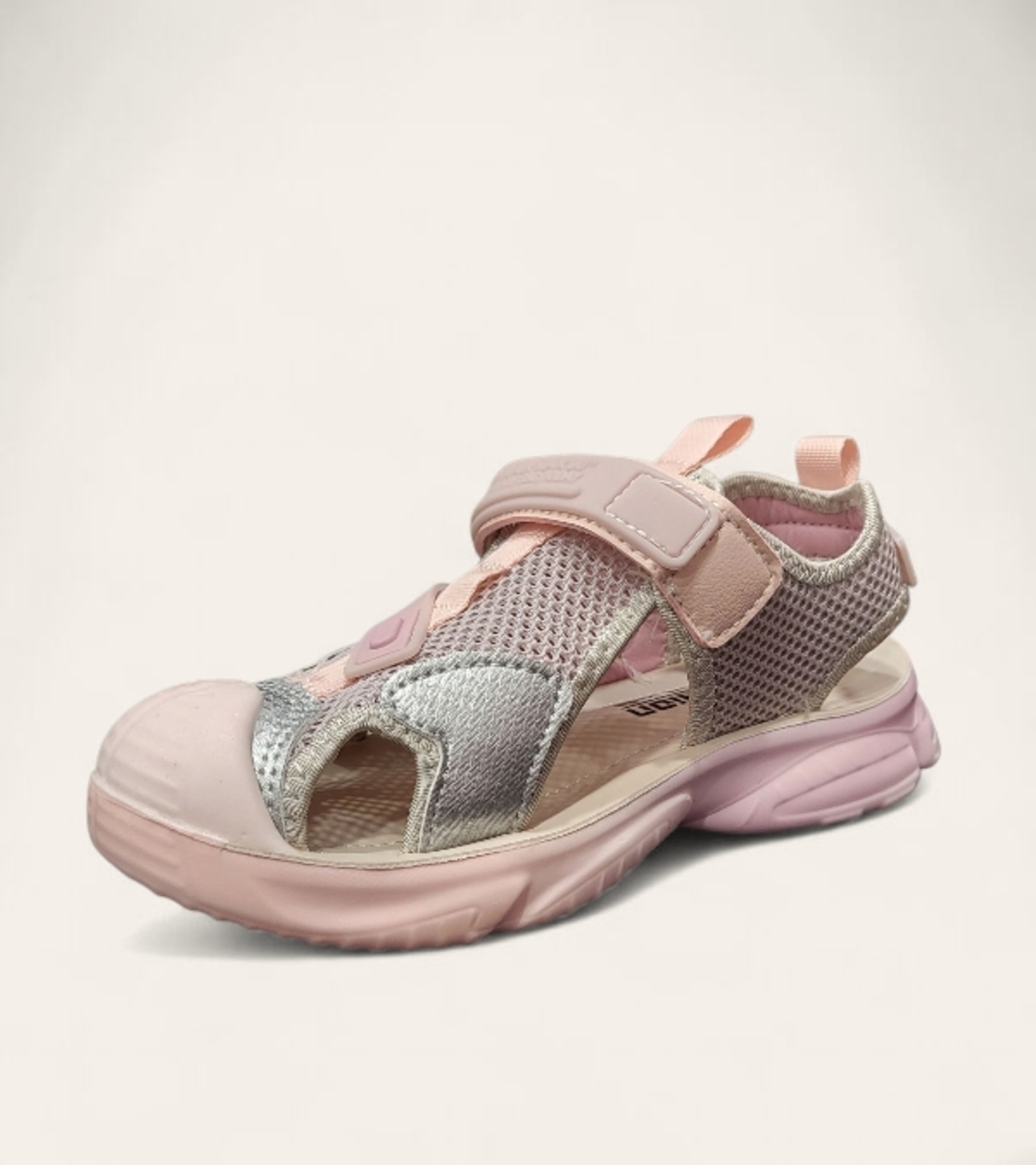 Детски спортни сандали в розово със затворена пета и удобна подметка – 30211 pink