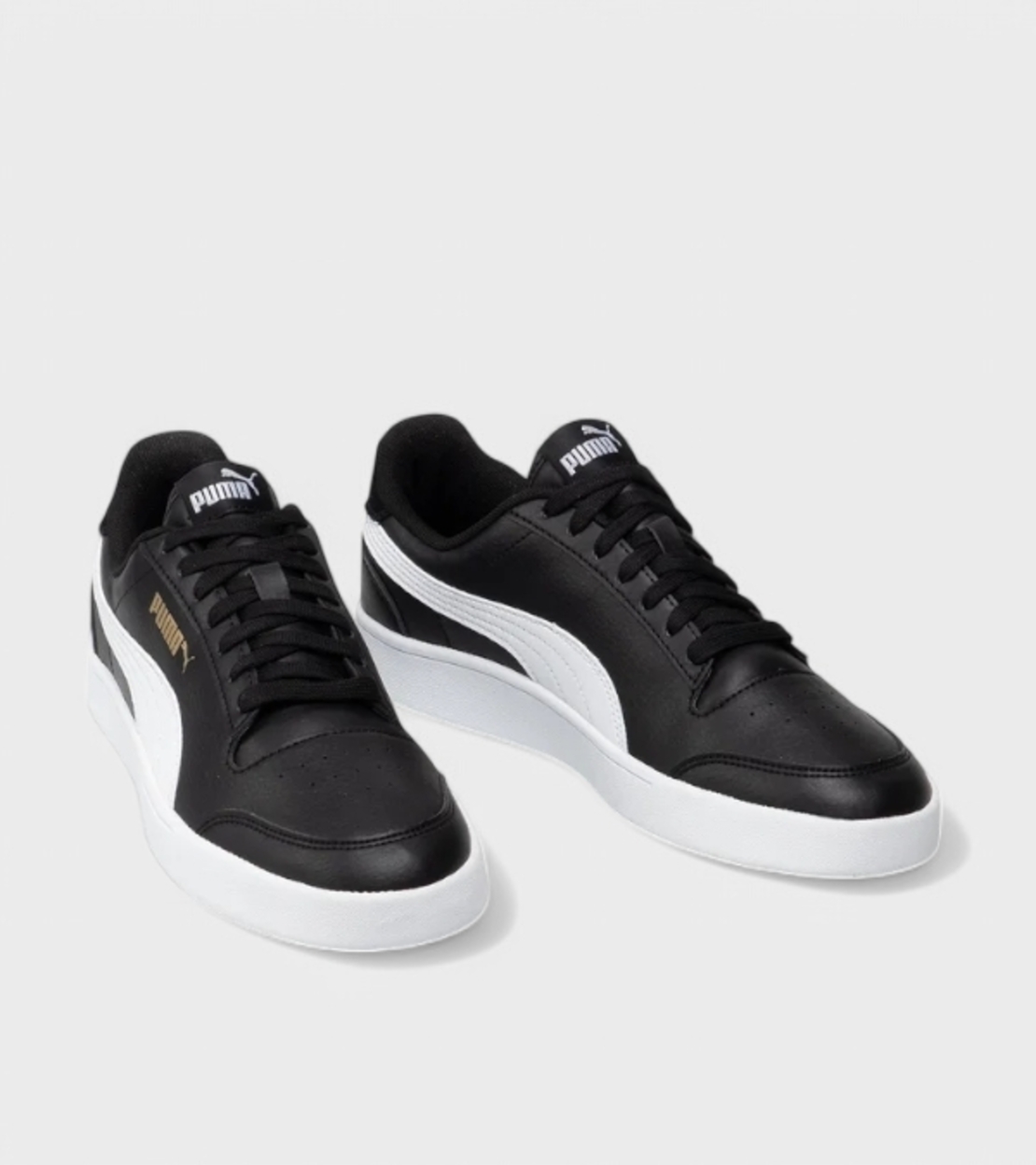 Мъжки кецове Puma Shuffle black-white-gold