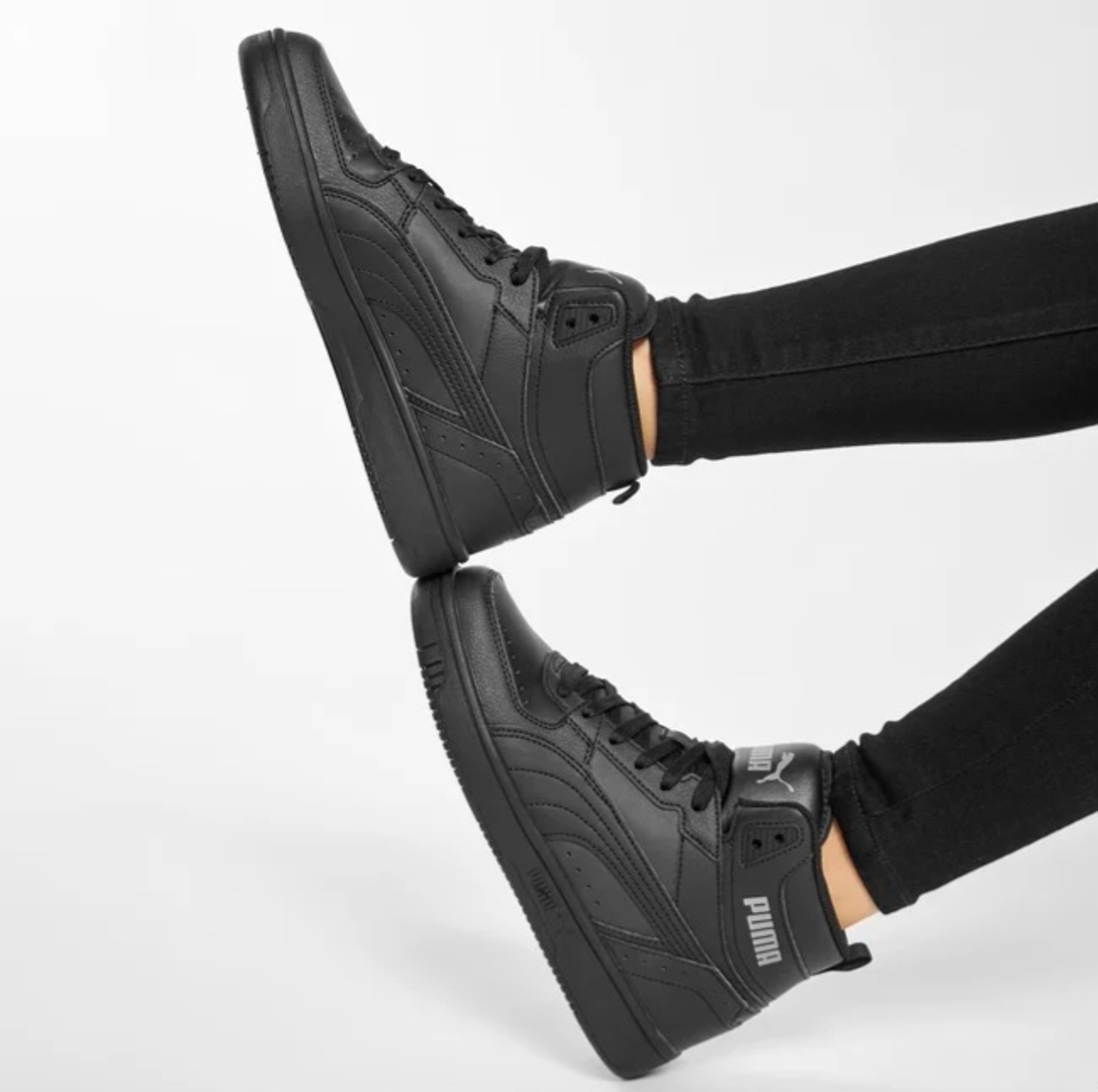 Мъжки зимни кецове в черен цвят PUMA Rebound JOY