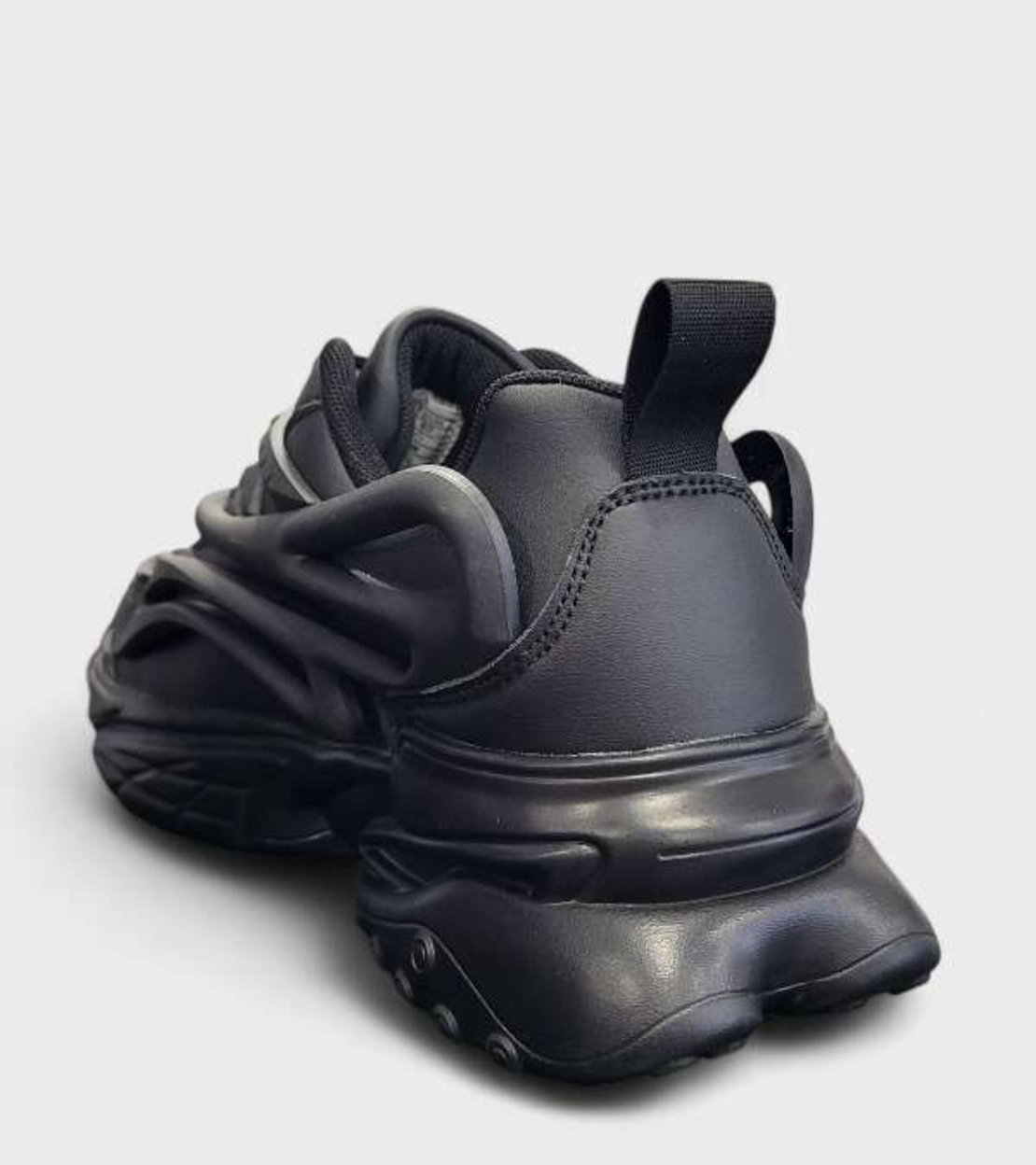 Мъжки дизайнерски модел маратонки в черен цвят BX-49A black