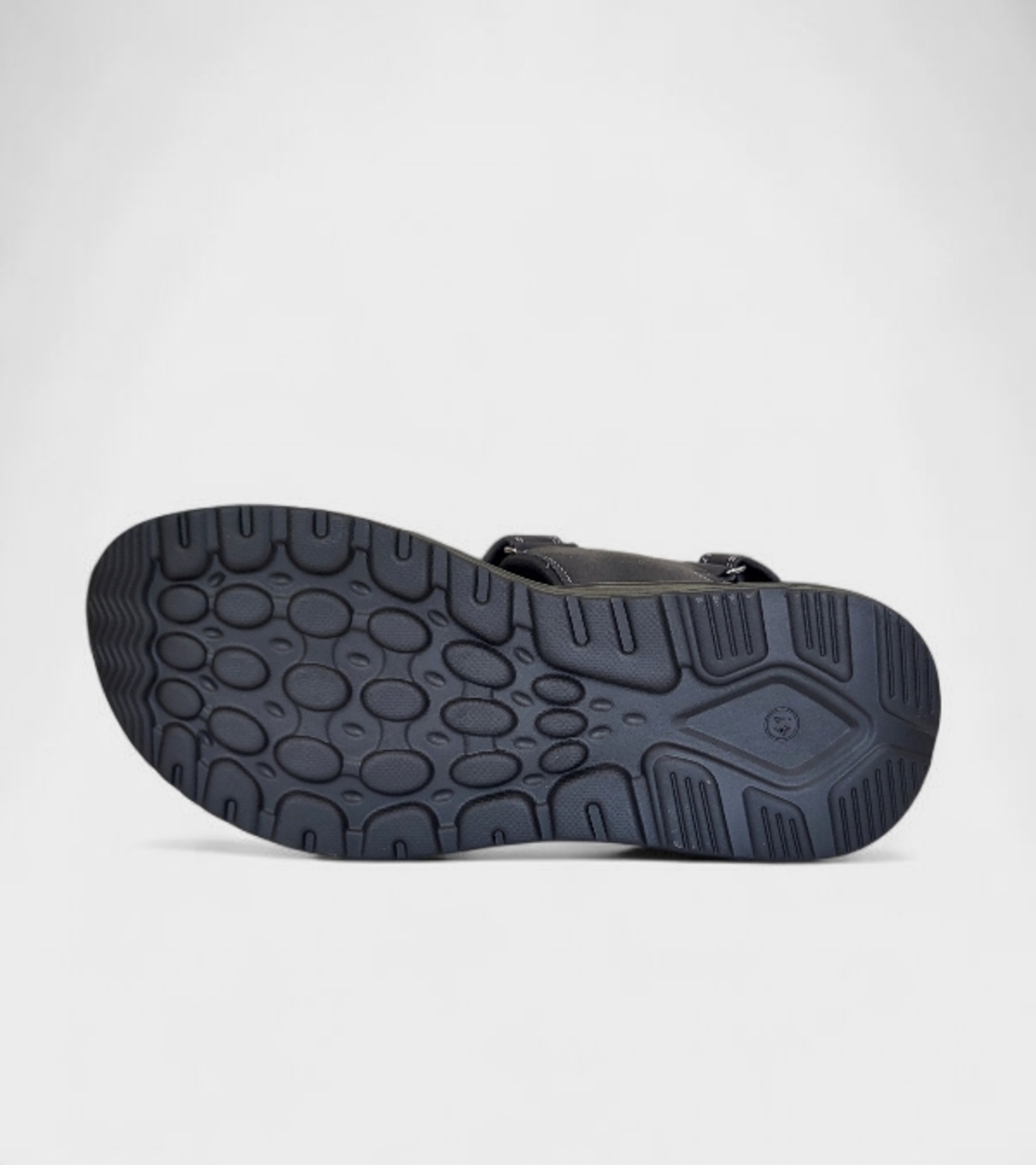 Мъжки сандали в черно с велкро лепенки 2634-1 black