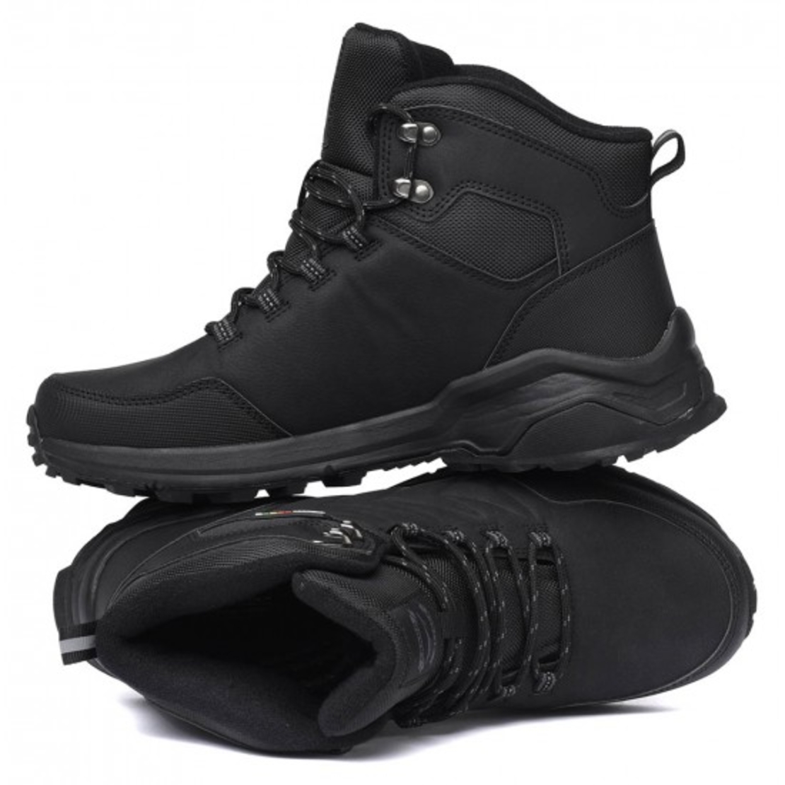 Мъжки зимни обувки в черен цвят модел: 31055-1 Black