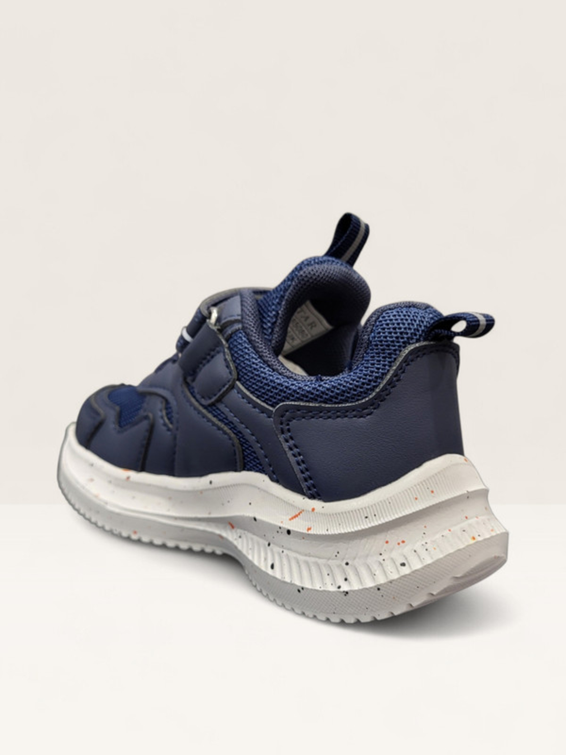 Детски маратонки с лепенка в тъмносин цвят W585080 navy