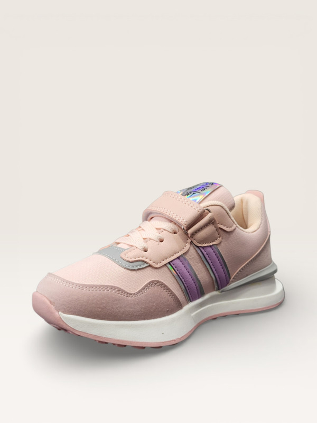 Детски спортни обувки с лепенка B19-25 pink